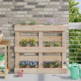 vidaXL Cutii de flori pentru paleți Euro 24 pcs Maro 13,5 x 9 x 9,5 cm 42037221