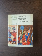 Istoria generala a stiintei - publicata sub conducerea lui Rene Taton - vol. 1, 2, 3 (doar partea 1), 4 (doar partea 2)