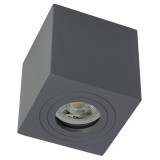 Cumpara ieftin Plafoniera gri inchis-design patrat