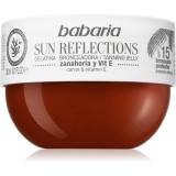 Babaria Tanning Jelly Sun Reflections gel protector SPF 15 300 ml