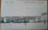 Carte postala, Zalau, parte din Piata principala, 1929