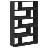 Cumpara ieftin Biblioteca, negru, 100x33x156,5 cm, lemn prelucrat