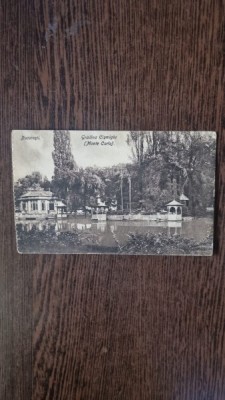 Carte Postala - Bucuresti. Gradina Cismigiu (Monte Carlo) foto