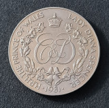 Marea Britanie 1981 medalie Prince of Wales &amp; Diana, Europa