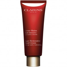 Clarins Super Restorative Hand Cream crema ce ofera elasticitatea pielii mainilor 100 ml