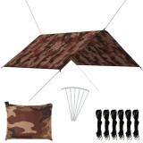 VidaXL Prelată de exterior, camuflaj, 3x2,85 m