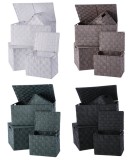 Cumpara ieftin Set 16 cutii depozitare 23 x 17 x 19, 38 x 27,5 x 20, 40 x 29,5 x 20,5 cm