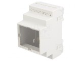 Carcasă pentru Șină DIN Polistiren Gri 90x52x65mm, KRADEX