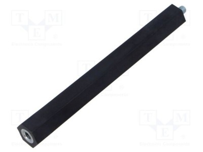 Bucșă izolantă BM GROUP M5 120mm poliester negru UL94V-0 foto