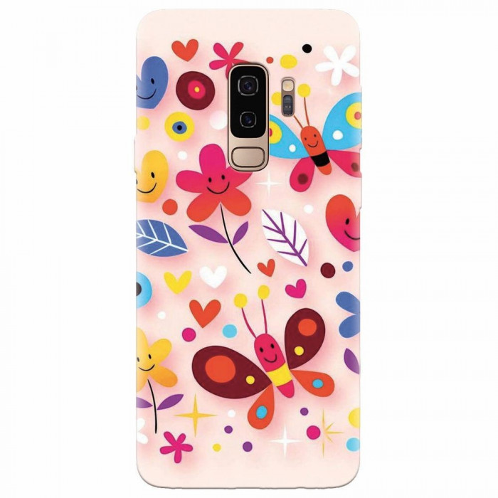 Husa silicon pentru Samsung S9 Plus, Butterfly 102