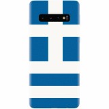 Husa silicon pentru Samsung Galaxy S10 Plus, Greece Flag