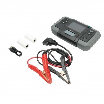 Tester baterie digital cu imprimanta 12-24V, protectie polaritate 100-2000A BT600 foto