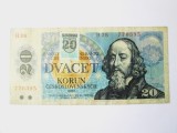 Slovacia 20 Korun 1993 la un sfert de pret!