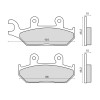 Placute frana (Sinter) Yamaha XTZ 660 Tenere 1991-1996 Cod Produs: MX_NEW 225103203RM