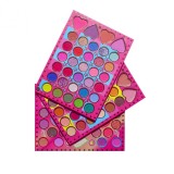 Trusa de machiaj, kevin &amp; coco, mean girl heart, fard de pleoape, iluminator, blush cremos, 96 culori, 21 x 15.7 x 2.4 cm