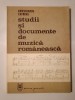 Constantin Catrina - Studii și documente de muzică rom&acirc;nească (1986)
