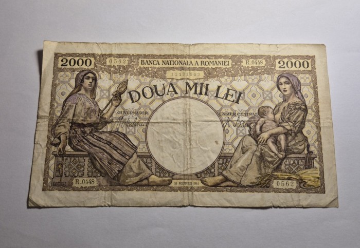 2000 lei 1941