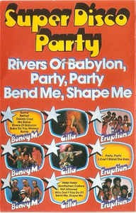 Casetă audio Super Disco Party - Boney M, Gilla, Eruption, originală foto