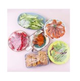 Set 100 Folii Protectie Alimente Elastice Reutilizabile Plastic Prospetime