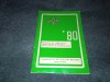 PROGRAM DE FABRICATIE COMBINATUL DE OTELURI SPECIALE TARGOVISTE 1980
