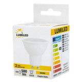 Cumpara ieftin Bec led GU10, 6W(60W), 580lm, A+, lumina calda, Lumiled