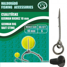 Haldorado - Tepuse momeala - Bait Sting - German Rig 15mm 6buc/plic