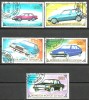 !!! MONGOLIA - AUTOMOBILE , 1989 - STAMPILATE, Transporturi, Stampilat