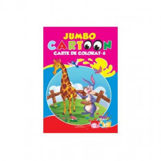 Jumbo Cartoon - carte de colorat 6 - Paperback - *** - Galaxia Copiilor