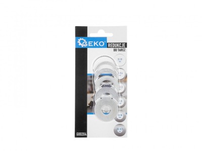 Set reductoare pentru discuri, 6 elemente, Geko G00204 foto