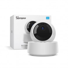 Camera IP Sonoff GK-200MP2-B, wireless, full HD, 360 grade, Infrared cu microfon si difuzor foto