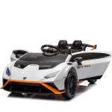 Cumpara ieftin Masinuta electrica cu functie drift Lamborghini Huracan STO, putere 500W, 24V, echipare Premium, alb