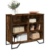 Gossi dulap, stejar fumuriu, 91x35,5x74,5 cm, lemn prelucrat