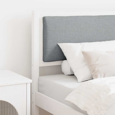 vidaXL Tăblie cap Altele Alb 80 cm Lemn masiv de pin 878983 foto