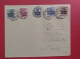1918 - PLIC FILATELIC - OCUPATIA GERMANA IN ROMANIA - STAMPILA BUCURESTI
