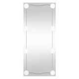 Cumpara ieftin Oglinda de perete cu lumini LED 40x80 cm sticla dreptunghiular