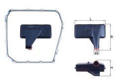 MAHLE HX 185D Filtru hidraulic, cutie de viteze automata