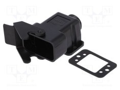 Carcasă HARTING Han Compact&reg; HDC pentru conectori, montare pe panou, policarbonat, PG16