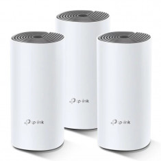 MESH TP-LINK wireless router AC1200 pt interior 1200 Mbps port LAN WAN 2.4 GHz | 5 GHz antena interna x 2 standard 802.11ac &amp;amp;quot;Deco E4(3-pack)&amp;amp;quot foto