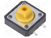 Microintrerupator 12x12mm, OFF-(ON), SPST-NO, NINIGI - TACTMS-24N-F