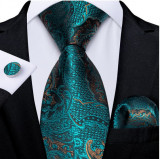 Set cravata + batista + butoni - matase - model 538