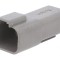 Conector cablu-cablu PX0 tată 4 pini gri IP68