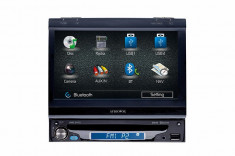 DVD Player Auto 1 DIN cu Display Touchscreen de 7 inch Rabatabil Audiovox - BLO-VME-9415 foto