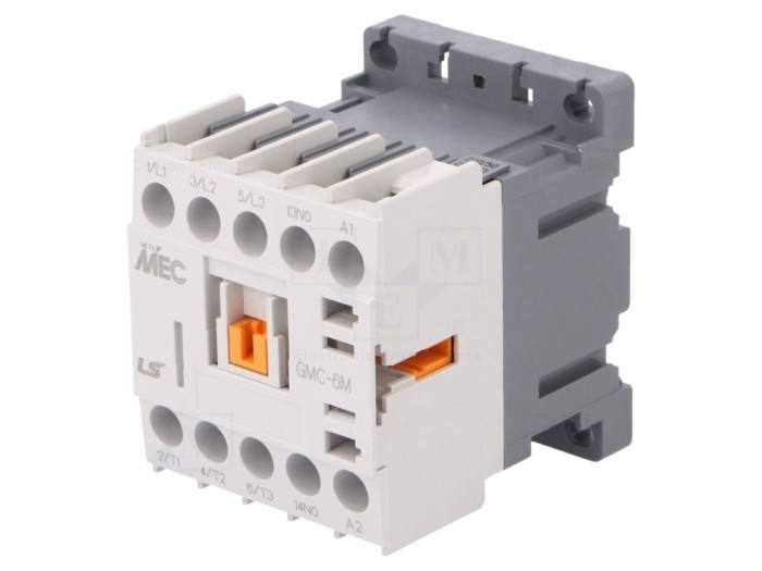 Contactor 3P NO 230VAC 6A