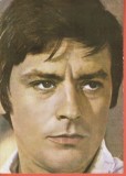 AS - C.P. ALAIN DELON - COLECȚIA CASA FILMULUI, NECIRCULATĂ (STAREA CARE SE VEDE)