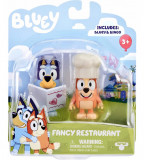 Set 2 figurine - Bluey - Fancy Restaurant | Moose Toys