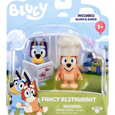 Set 2 figurine - Bluey - Fancy Restaurant | Moose Toys