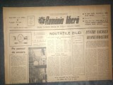 ZIARUL ROMANIA LIBERA 26 APRILIE 1966 SOSIREA MINISTRULUI DE EXTERNE AL FRANTEI