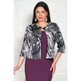 Sacou Elegant Print - 56Marimea