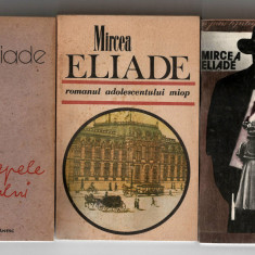 M. Eliade - 3 carti - Romanul adolescentului.../ Isabel si apele... / Huliganii
