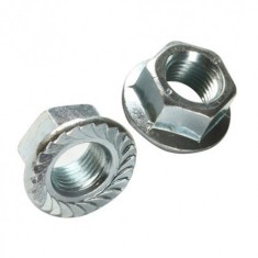 Piulite zincate hexagonale cu flansa m4, 1000/set foto